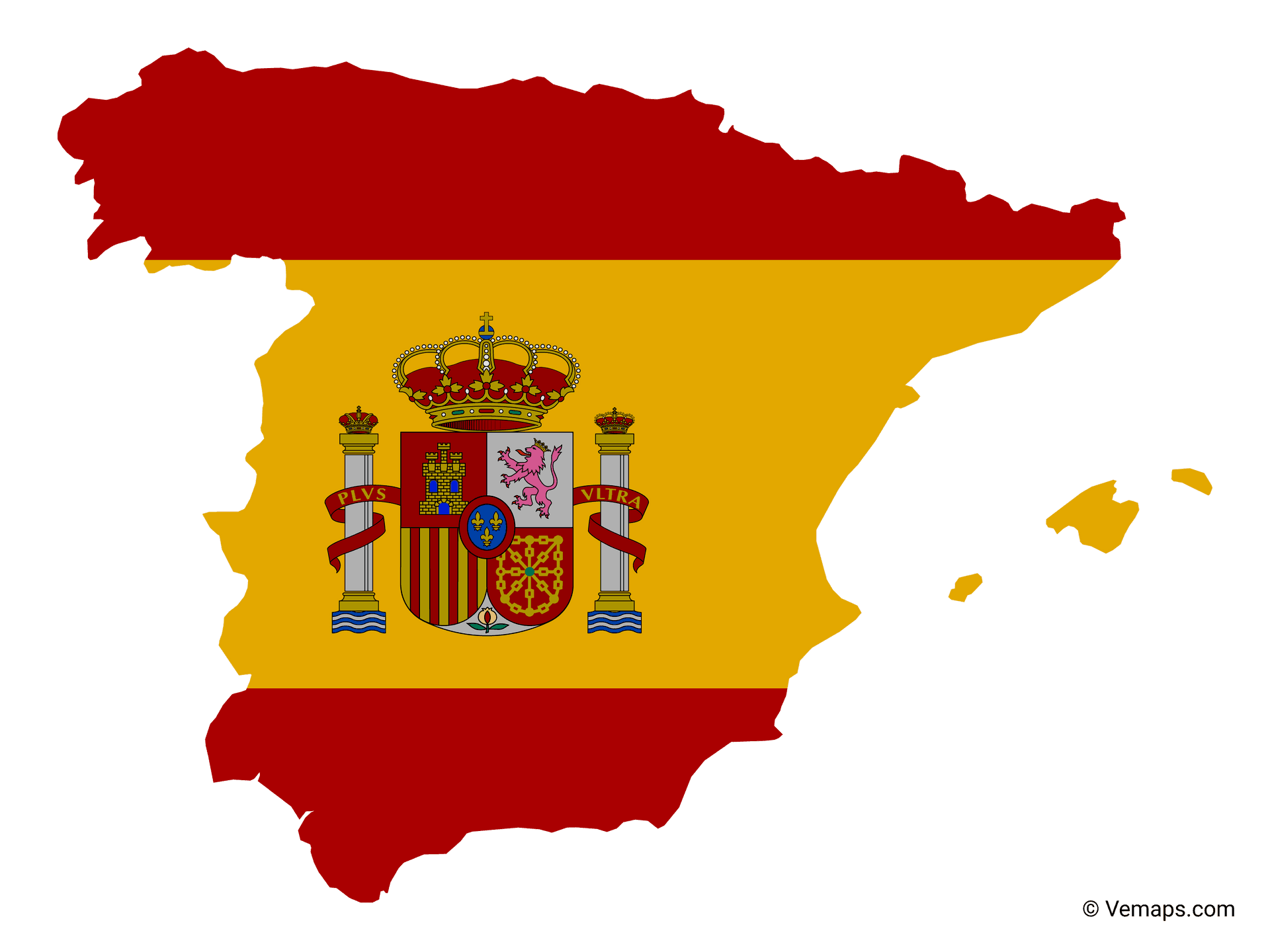 Map of Spain